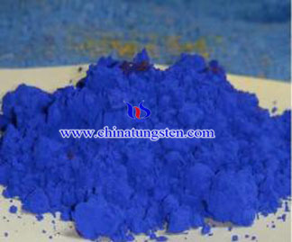 wolfraamoxide blauw beeld